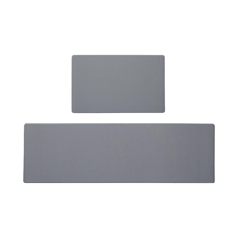 Waterproof Non-slip PVC Floor Mat: Oil-proof, Wipeable Leather, Dirt-resistant, Anti-fatigue.