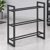 Fitness Equipment Organizer Stable Adjustable-Width Storage Rack for
