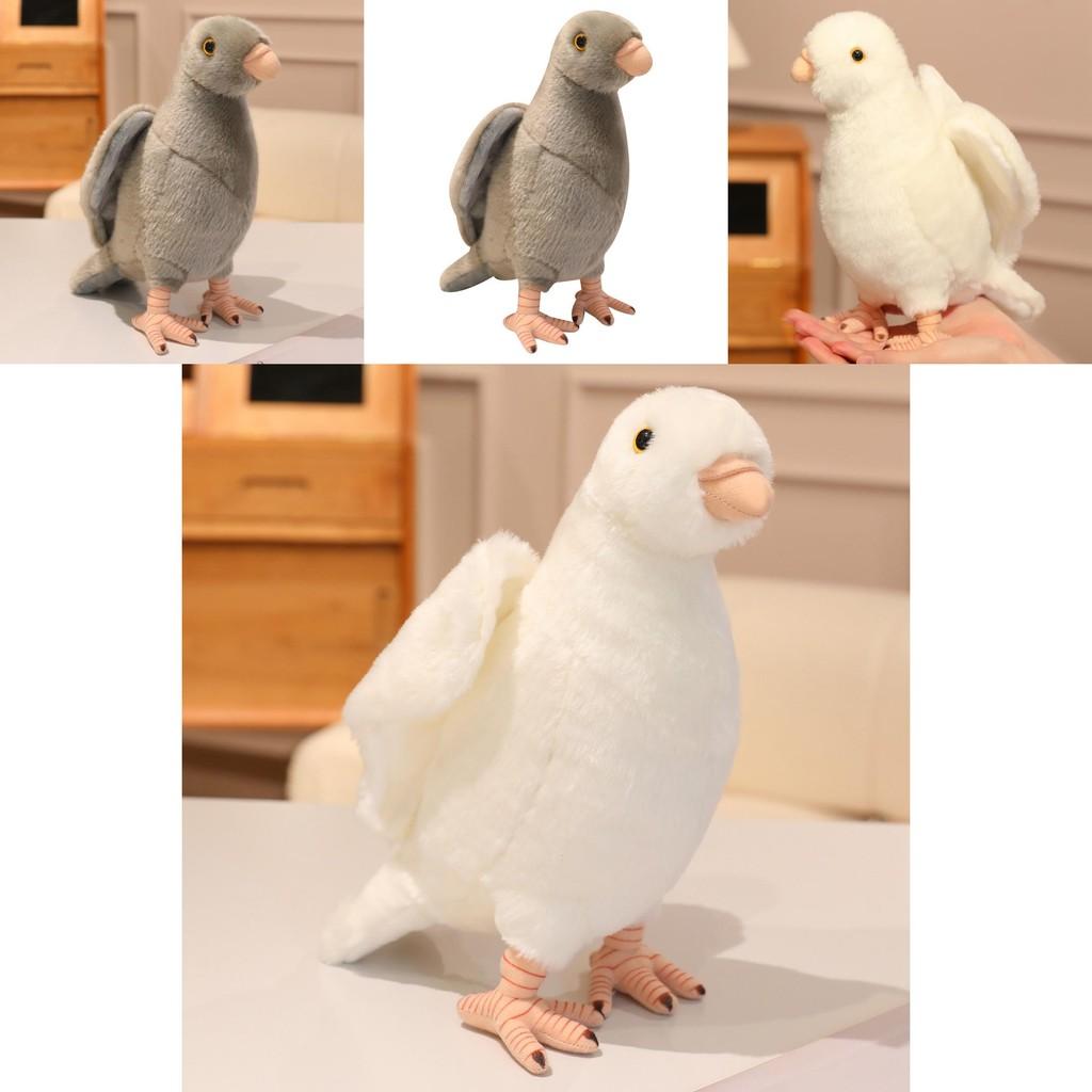 Plush Pigeon Toy For Kids Sleep Decor With Pp Cotton Filling Ideal For Bedroom And Gift