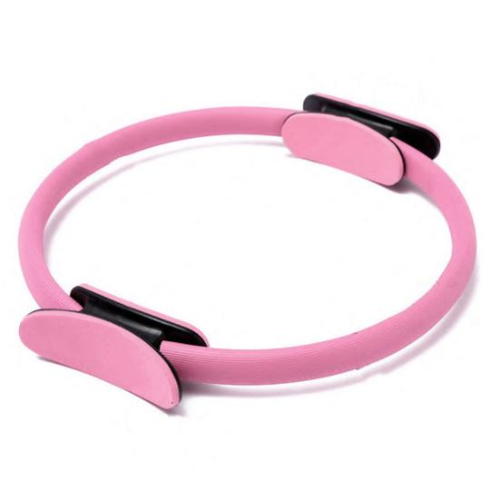 Pilates Ring Anti-slip Handle Pelvic Floor Muscle Trainer Thigh Workout Toner Elastic Resistance Band Pilates Circle Home Gym Fitness Equipment