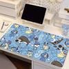 HighQuality Mouse Pad Notbook PPokemon Squirtle PC Gamer Keyboard Pad NonSlip Computer Carpet Desk Mat Gamer Cabinet MousePad