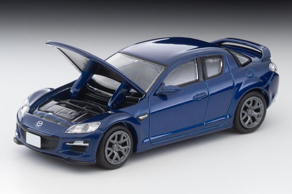 Tomytec Tomica Limited Vintage Neo LV-N314b Mazda RX-8 TypeRS Navy Blue 2008 Model (Assembled)