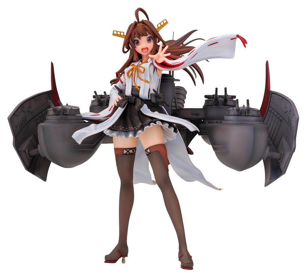Funny Knights Kantai Collection Kongou Kai Ni Scale PVC Painted Finished Figure -KanColle- 1/7