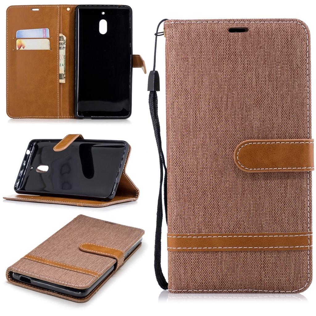 Étui Portefeuille Zanae Nokia 5.1 Marron