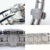 Used FENDI Watches Olologi 760L Stainless Steel Silver Gold Zucca Pattern