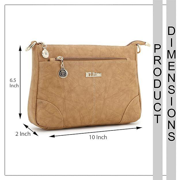 Женская сумка через плечо/слинг из искусственной кожи с внутренним карманом — фото 4