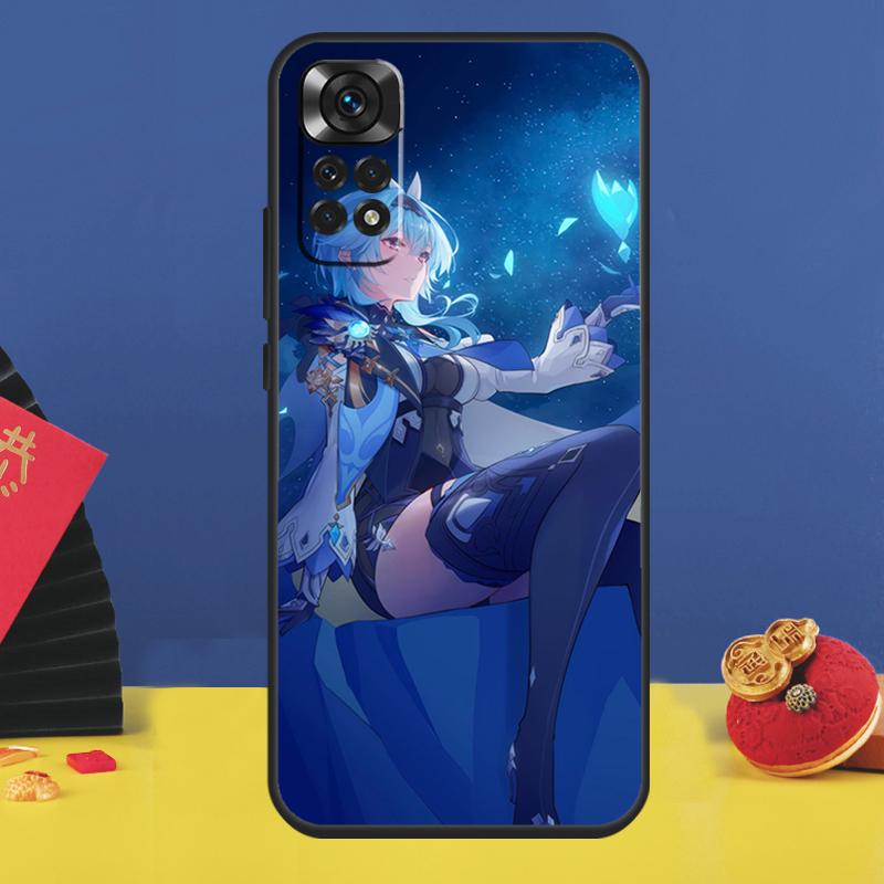 Genshin Impact Eula Case For Xiaomi Redmi Note 11 9 10 12 13 14 15 Pro Plus Redmi 15 14C 10C 12C 13C 15C Cover