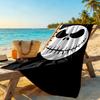 Christmas Nightmare Beach Towel Quick-Dry Soft Microfiber Comfortable Lightweight Portable for Swimming,Beach,Camping, Travel, Beach Accessories,Gym