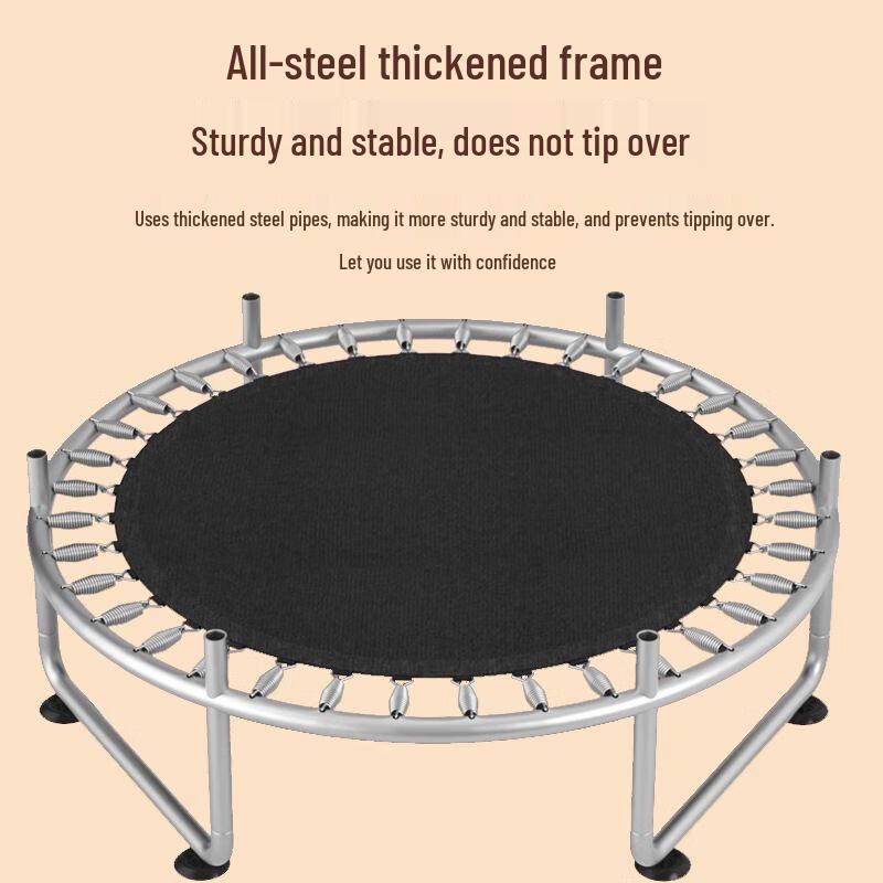 Children's Indoor Trampoline with Safety Net