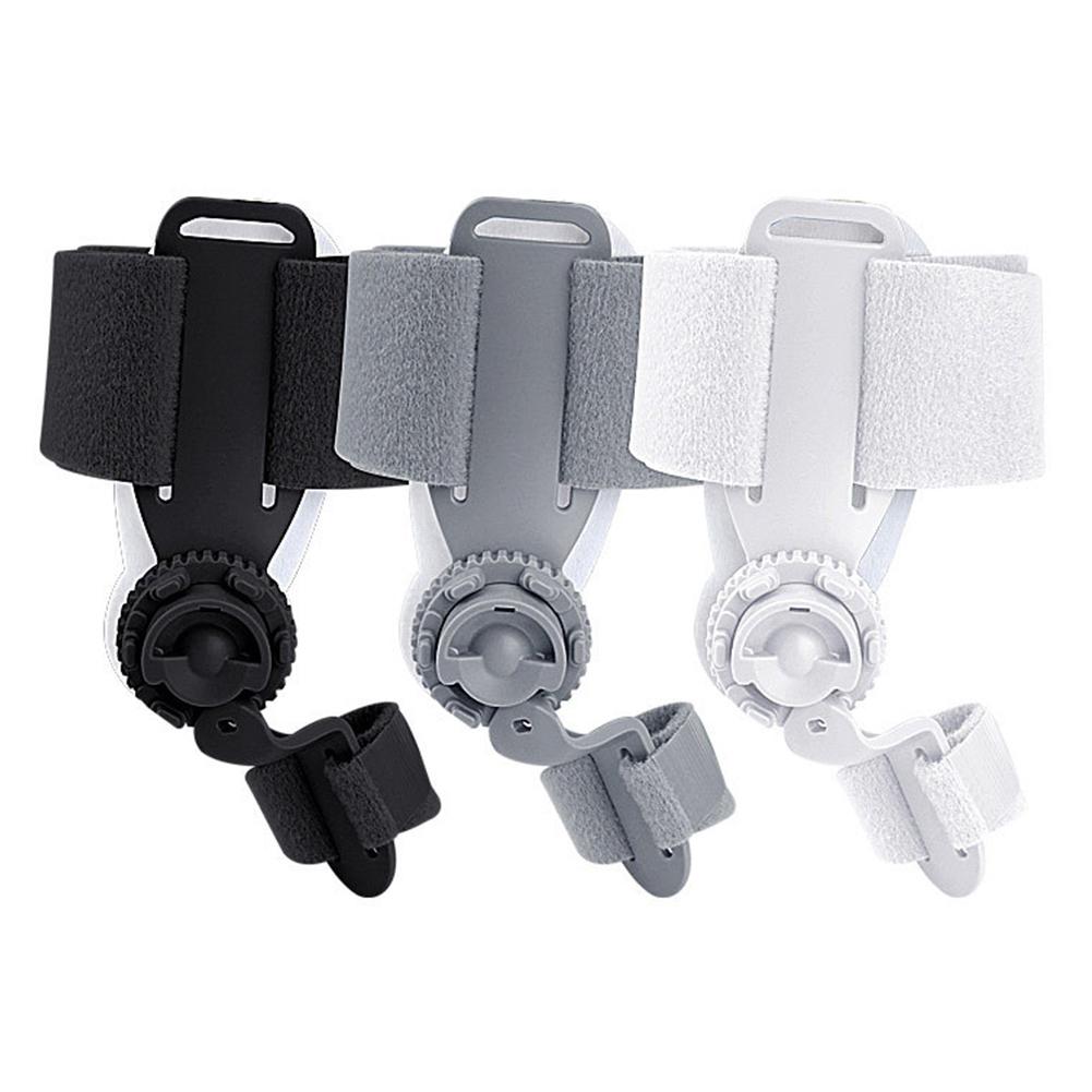 1pc Breathable Hallux Valgus Splint Orthopedic Toe Alignment Bunion Corrector Anti-slip Heel Strap for Left & Right Toe Separator