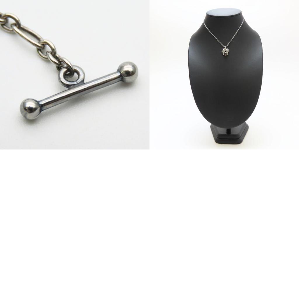 Used Georg Jensen Necklace Heritage 1994 Silver925/garnet 11.1g Silver Natural stone