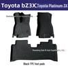 TPE Floor Mats for Toyota Yaris 3X - Protective Car Interior Rug