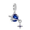 925 Silver The Bible Beads Cross Flower Bird Pendant Fit Bracelet Charm Bead Necklace Diy Female Jewelry Woman Gift