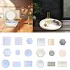 Irregular Saucer Shape Mould Square Cups Tray Casting Mould Durable Resin Molds for Unique Ornaments Silicone Molds