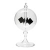 Solar Crookes Radiometer Glass Windmill Handmade Toy Compatible with Party Home Decoration Gift Transparent