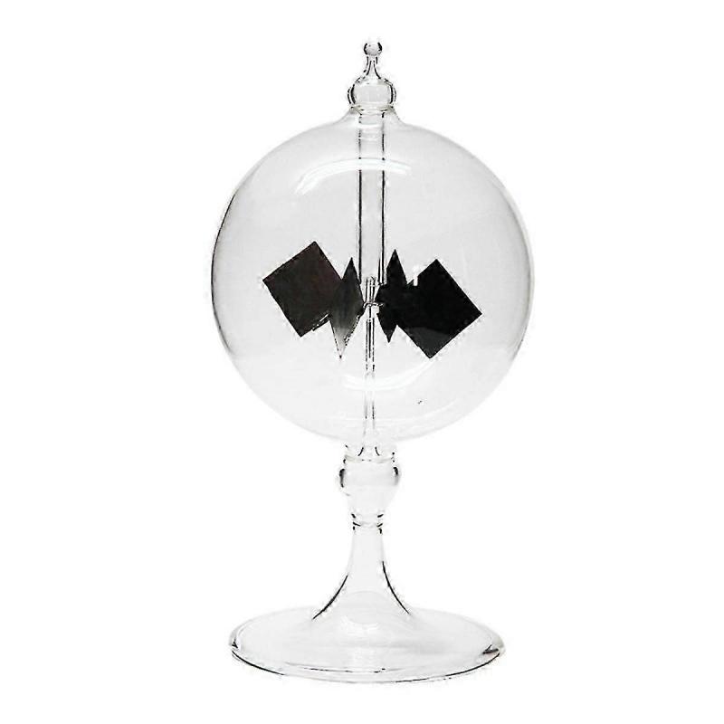Solar Crookes Radiometer Glass Windmill Handmade