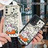 Phone Case: 2D Flat, Suitable for Samsung Galaxy A34 A35 M05 M06 S20 S22 S21 FE Plus 5G Protective Cases, Floppy-eared Little Bunny, Perfect Christmas