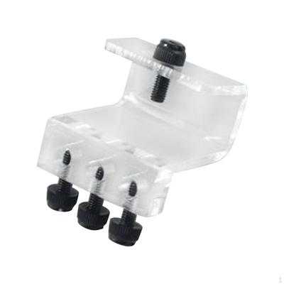 Portaburette Supporto per Tubi da Acquario Acrilico Riutilizzabile Trasparente Pratico Supporto per Pompa di Titolazione Acquario