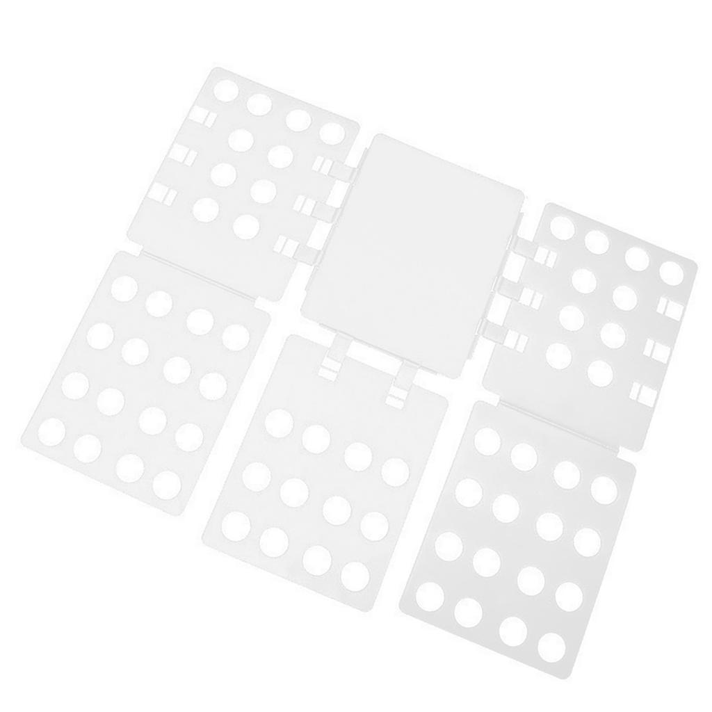 Shirt Folding Board Portable Home Large Folding Board Clothes Folder for Pants Shorts T Shirt White