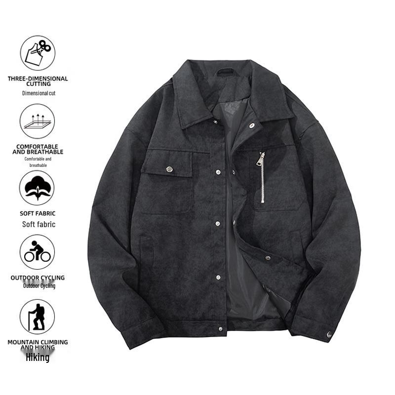 Pierre Cardin Men's American Vintage Washed Bomber Jacket