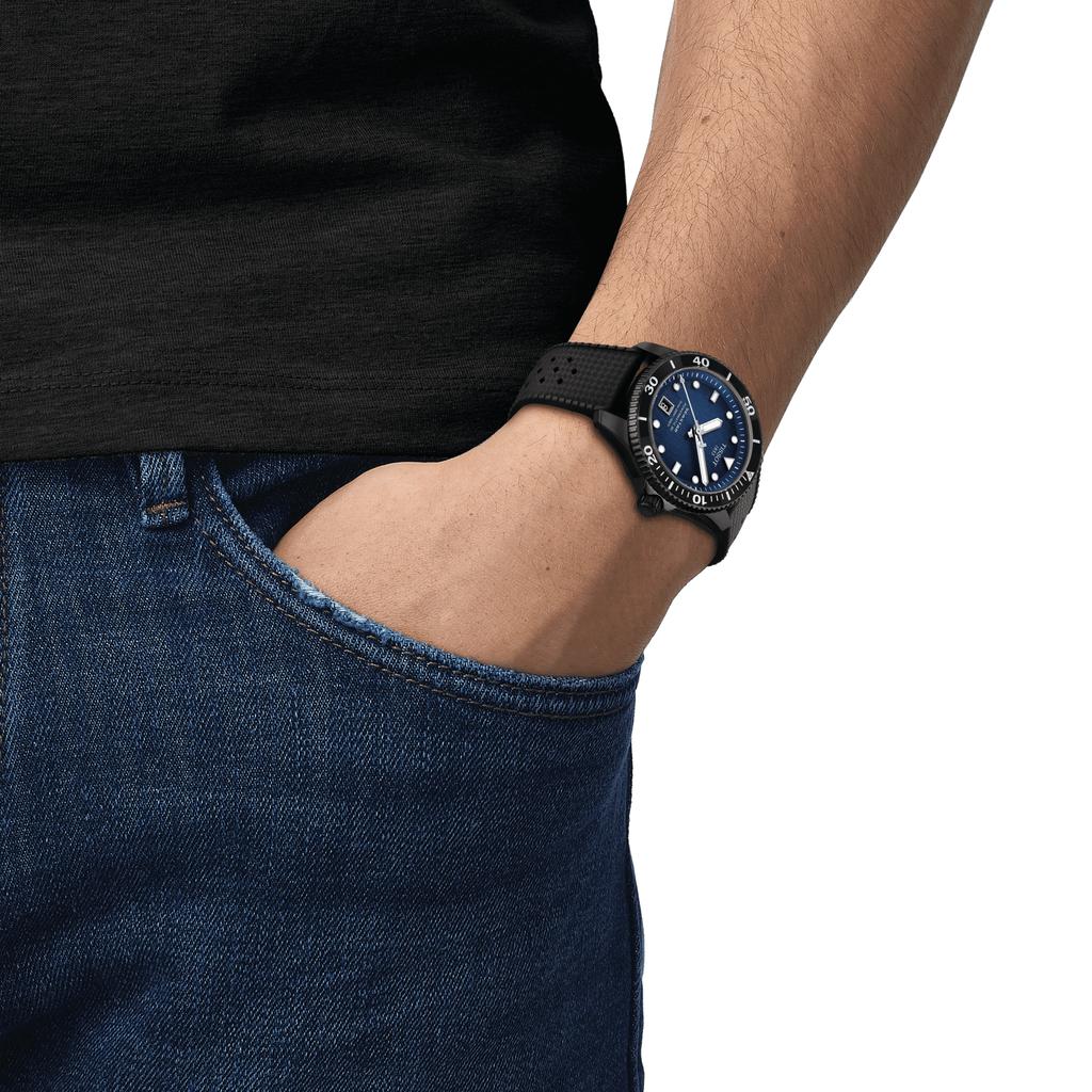 Tissot Blue Dial Men's Fashion Watch T120.807.37.041.00