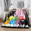 1 Stück, Barbapapa Kuscheldecke, Weiche & Gemütliche Decke für Heimdekoration, Sofabezug, Reise, Camping, Büro-Nickerchen, GeschenkideeB018