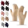 Winter Warm Knitted Gloves Touchscreen for Women Men, Five Finger Gloves, Cold Protection Office Thermal Weather Texting Driving And Outdoor