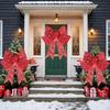 Christmas Bow, Large Outdoor LED Lighting, Holiday Decoration