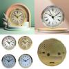 Stylish Snooze Clock Insert 3Inch Clock Movement Replacement Arabic or Roman Numbers Clock Accessory for Home Decors