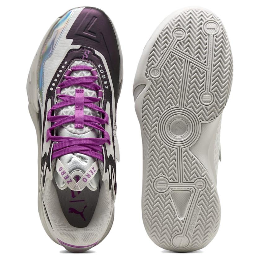 Puma Scoot Zeros 2 Sterling Unisex Sneaker Grau Federgrau Wildbeere 311351-01