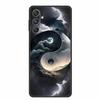 Funda For Samsung A17 Back Cover Case Fashion Black Silicone TPU Soft Phone Case For Samsung Galaxy A17 2025 Case A 17 Coque Bag