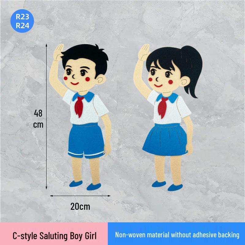 Welcome New Students Blackboard Wall Stickers - Classroom Slogans & Decorations for First Grade Semester Start