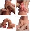 Kvinner Sexprodukter Dildo Voksen Sexleketøy For Kvinne Anal Realistisk Penis Dobbeltlags Silikon