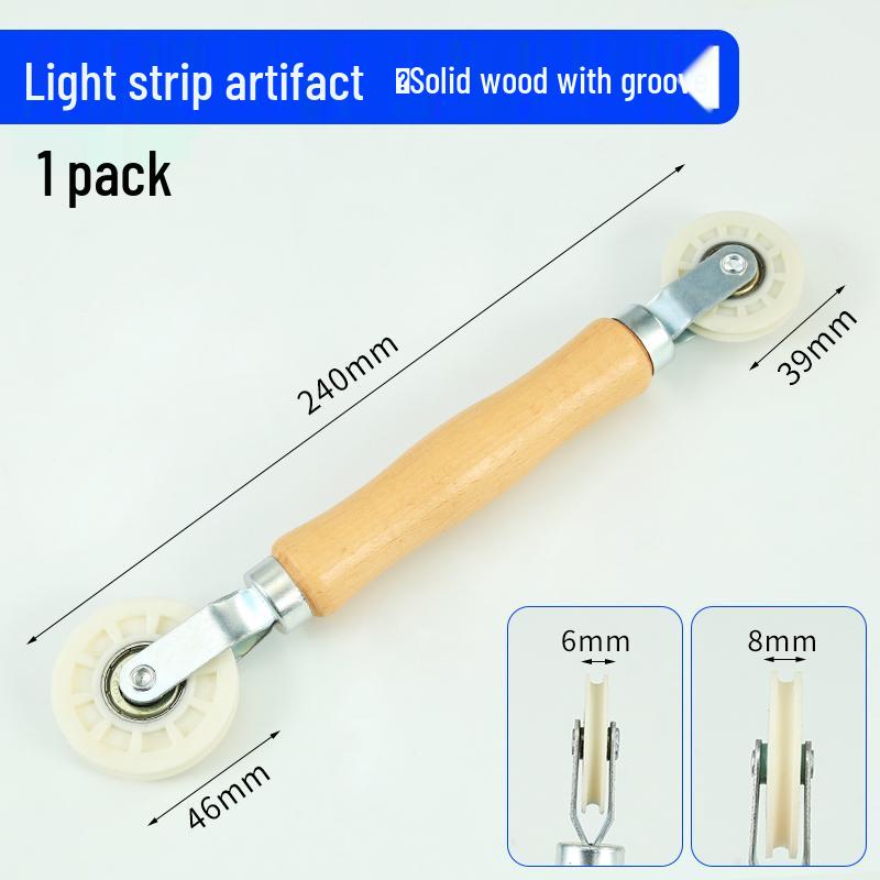 Universal 5-8mm Linear Light Strip Pressure Roller Tool