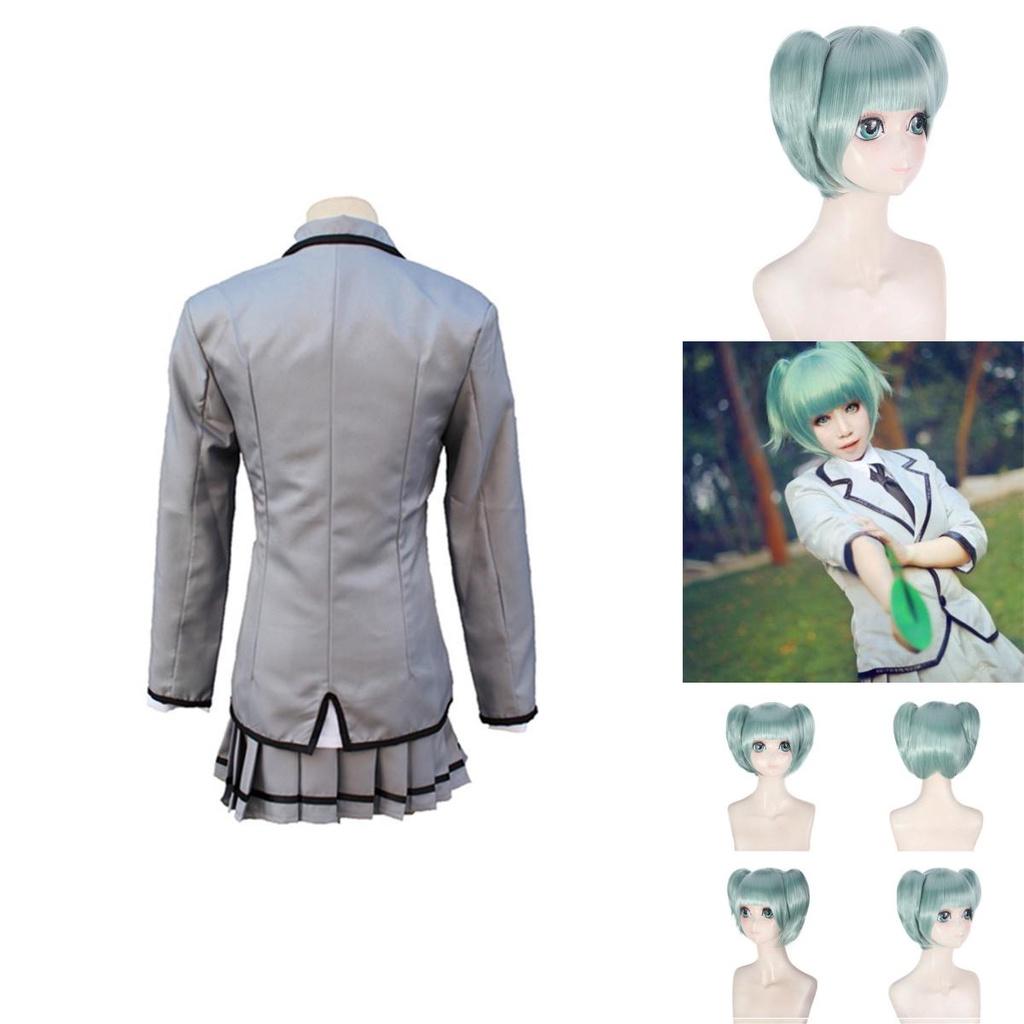 Exquisite Assassination Classroom Kaede Kayano School Uniform Cosplay Costume With Stylish Wig