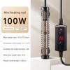 Aquarium Low Water Level Heating Rod Fish Tank Heating Rod Automatic Constant Temperature Digital Display Turtle Tank Heater