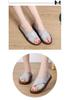 Korean Style Women's Cross Strap Sandals - Large Sizes for Mothers and Pregnant Women
