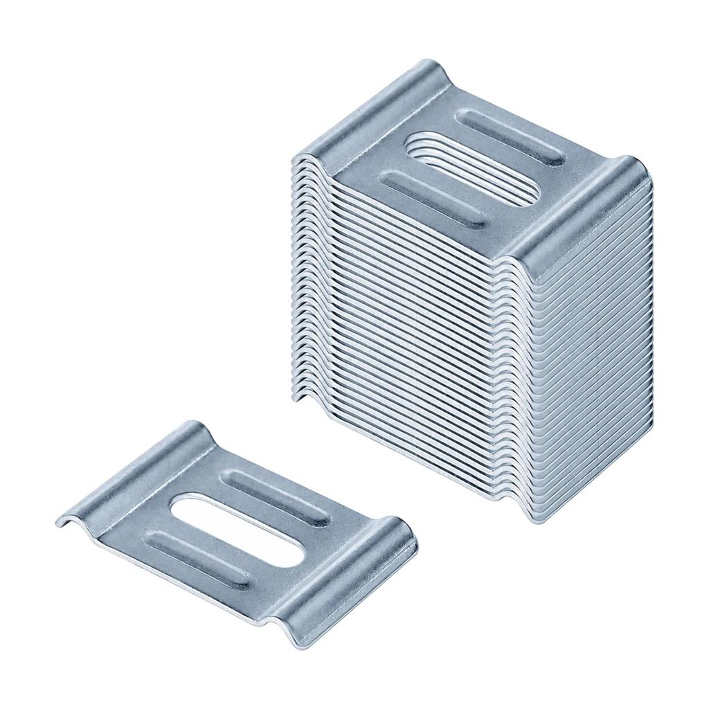30 Pieces Wire Mesh Cable Tray Fastening Clamp Long-Lasting Hardware Practical