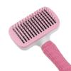 Durable Slicker Dog and Cat Grooming Brush, Self Cleaning Pet Shedding Tool Comb for Small