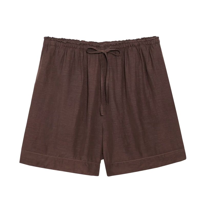 

Kaslead New Women clothes Western Style Loose off-Shoulder Top Casual Shorts 4043010 4043243 Shorts L