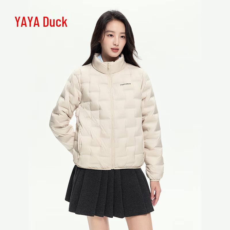 Yaya Women's Lightweight Stand-Collar Down Jacket