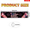Usa 250th Anniversary Banner Large Patriotic Decorations Banner America 250 Years Yard Sign Vibrant 4th Of July Party Banner