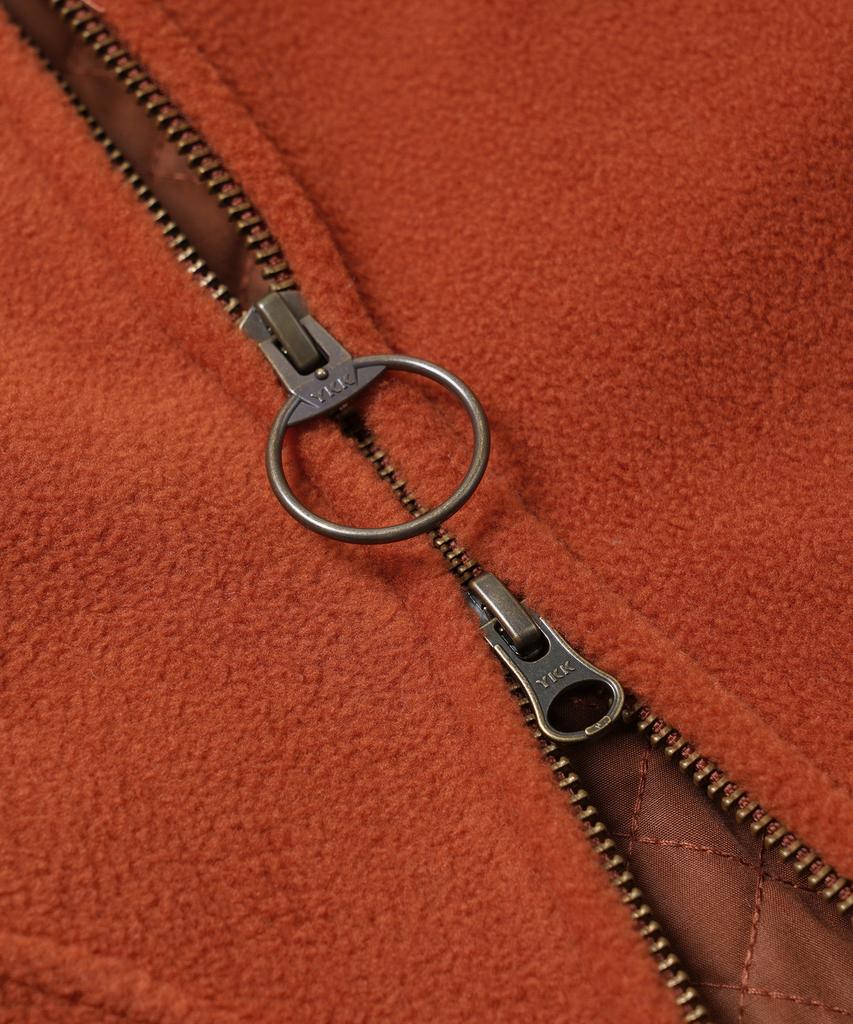 Frizmworks Fleece Drizzler Jacket _ Brick