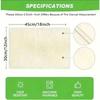 4/6/8pcs Spring Sunflower Floral Pattern Placemats Printed Festive Placemats Home Dining Table Mats Sets Design Kitchen Decor