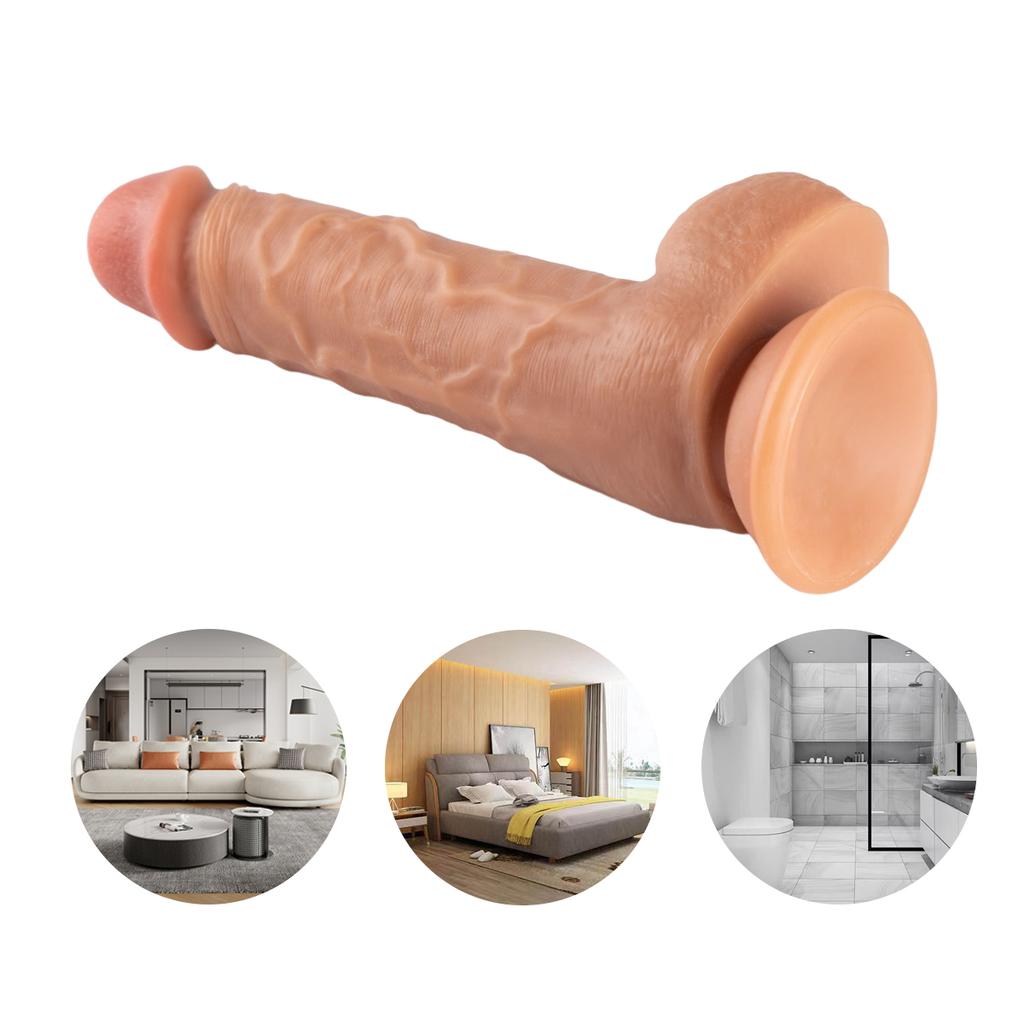 Dildos Vagina and Anus Soft Penis Realistic Masturbator Sex Toys for Women