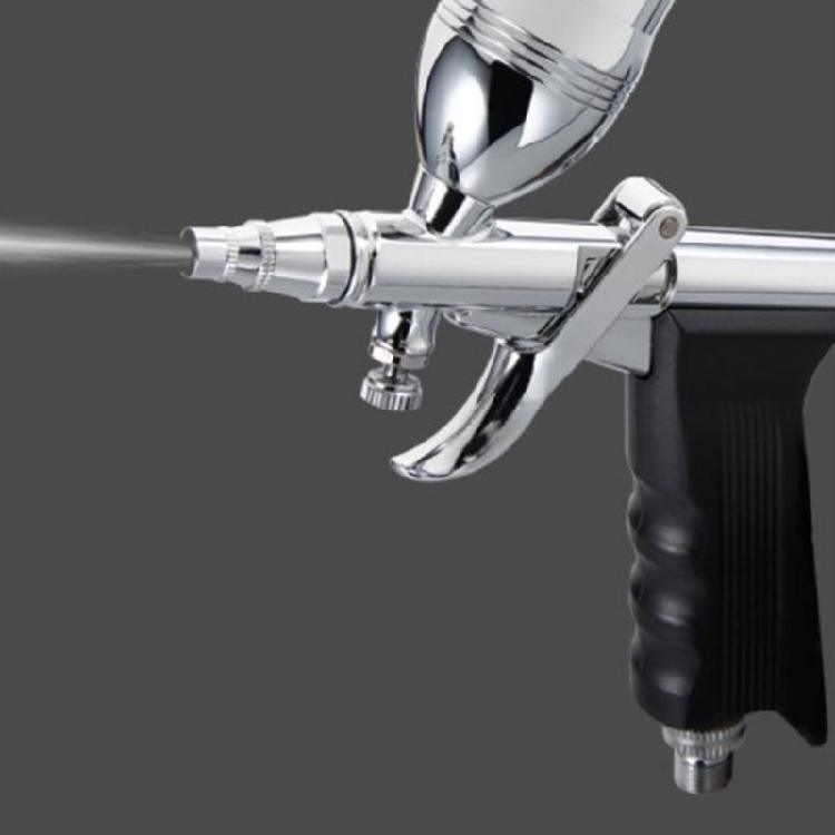 Airbrush Kit Single Action Airbrush Guns with 0.38 & 0.5mm Needles 1/2 1/4OZ