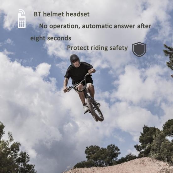 MH05 Motorcycle Bluetooth-compatible 5 Rechargeable Helmet Headset Handsfree Headphone