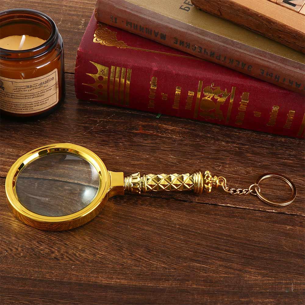 70mm Eye Loupe Glass High Definition Handheld Magnifying Glass Handheld Magnifier  Elderly