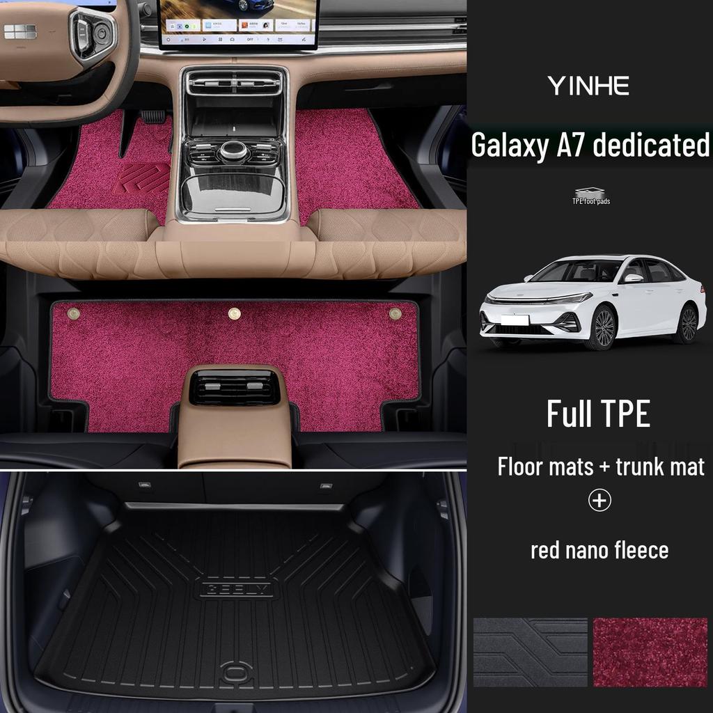 Geely Galaxy A7 Full Coverage TPE Floor Mats - Car Interior Accessories