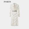 Ports Women's Early Autumn Printed A-Line Dress